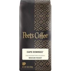 Peet's Coffee & Tea 504874 Café Domingo Ground Coffee, Regular, Medium, 16 oz - 20 Each