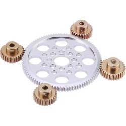 Motor Pinion 21T Gear Metal RC Parts Toys for 1/10 RC Drift Car Accessory