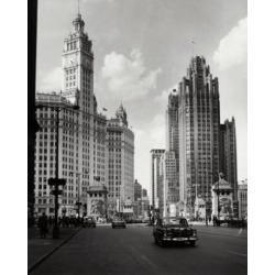 Posterazzi SAL25545084 Skyscrapers in a City Chicago Illinois USA Poster Print - 18 x 24 in.