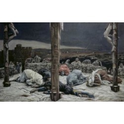 Posterazzi SAL99950 The Earthquake James Tissot 1836-1902 French Poster Print - 18 x 24 in.