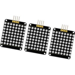 3PCS 8x8 LED Matrix Display HT16K33 Arduino I2C Workshop for Keyestudio