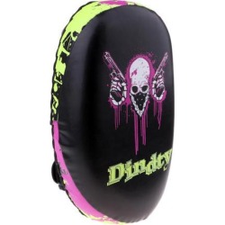 PU Boxing Striking Target Punch Focus Pad MMA JabTraining Mitts Skull Black