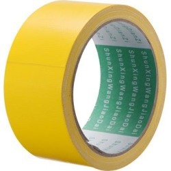Single Side Dust Tape Yellow 45mm x 10m(33ft) Ideal for Crafts, Home Improvement Projects, Repairs