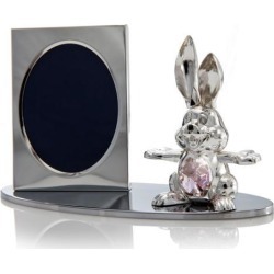 New Matashi CTFS0203 Cartoon Bunny Picture Frame Made with Genuine Matashi Crystals