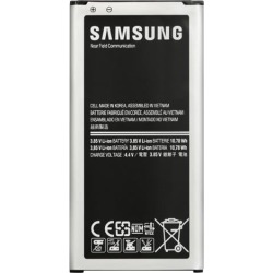 Samsung Galaxy S5 Cell Phone Battery EB-BG900BBU, 2800mAh, 3.85V Li-ion, 10.78Wh