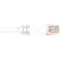 Black Box CAT6 Value Line Patch Cable, Stranded, White, 1-ft. (0.3-m)