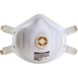 MSA Safety Works, 817626, Harmful Dust Respirator With Exhalation Valve, Industrial Grade