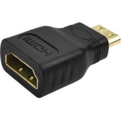 axGear HDMI Female to Mini HDMI Male Converter F/M Cable Adapter MiniHDMI