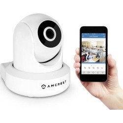Amcrest 1080P WiFi Security Camera 2MP (1920TVL) Indoor Pan/Tilt Wireless IP Camera, Home Video Surveillance System with IR Night Vision, Two-Way Talk