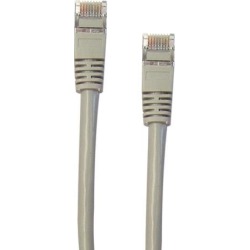 Cable Wholesale Shielded Cat 5E Gray Ethernet Cable, Snagless / Molded Boot, Stp (Shielded Twisted Pair), 75 Foot