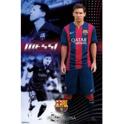 Posterazzi TIARP13822 Fc Barcelona - Lionel Messi 2014 Poster Print - 24 x 36 in.