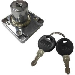 Cam Lock Desk Drawer Lock with 2 Keys for Cupboard Mailbox File Cabinet E