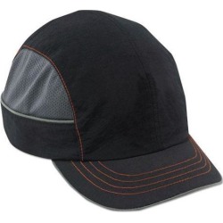 8950 Blk-Short Brim Bump Cap