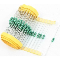 100pcs 1/2W 100uH 10% Tolerance Color Ring Wheel Inductors