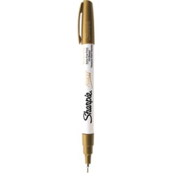 Sharpie Paint Marker Pen Oil Based Extra Fine Gold