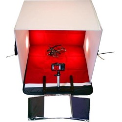 24' Photo Studio Photography Lighting Tent Kit Tripod Backdrop Cube In A Box