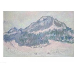 Posterazzi BALXIR244975LARGE Mount Kolsaas Norway 1895 Poster Print by Claude Monet - 36 x 24 in. - Large