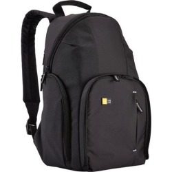 Case Logic Compact Carrying Case (Backpack) for iPad, Accessories, Camera - Black