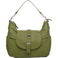 Kelly Moore Bag B-Hobo Bag with Removable Basket (Grassy Green)