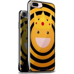 LUXENDARY EMOJI WITH A CROWN DESIGN CHROME SERIES CASE FOR IPHONE 6/6S PLUS