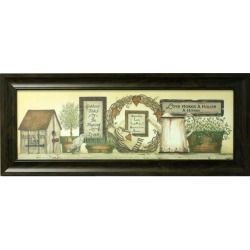 Love makes a home painting