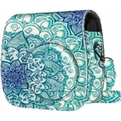 For Polaroid PIC-300/Fujifilm Instax Mini 7s Camera Case Bag Cover - Emerald