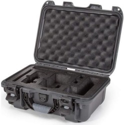 Nanuk Drone Waterproof Hard Case with Custom Foam Insert for DJI Mavic Air Fly More Combo - Graphite