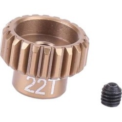 Motor Pinion 22T Gear Metal RC Parts Toys for 1/10 RC Drift Car Accessory