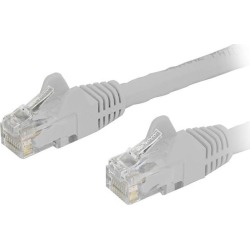 StarTech N6PATCH4WH StarTech.com Cat6 Patch Cable - 4 ft - White Ethernet Cable - Snagless RJ45 Cable - Ethernet Cord - Cat 6 Cable - 4ft