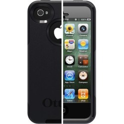 OtterBox Commuter Series Case for iPhone 4/4S - Retail Packaging - Black (Discontinued by Manufacturer)