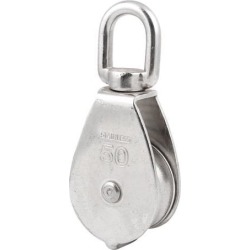 Stainless Steel Swivel Eye 0.5' Cord Rope Pulley Hoist