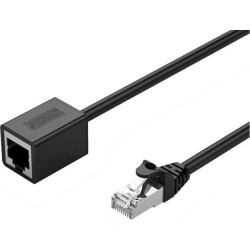 ORICO 1000Mbps Ethernet Extension Cable Network Cat 6 Cable RJ45 Cords Shielded Male to Female Connector 3.3ft