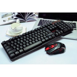DOBACNER Wireless keyboard and mouse set game mouse and mouse set