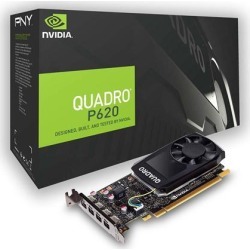 PNY Quadro P620 VCQP620-PB 2GB 128-bit GDDR5 PCI Express 3.0 x16 Low Profile Workstation Video Card