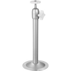 CCTV Camera Mount - Adjustable Indoor/Outdoor Camera Mounting Brackets 215mm Height Aluminum Silver Tone
