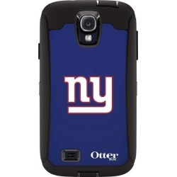 OtterBox Defender Case for Samsung GALAXY S4 - Retail Packaging - NFL Giants (Black New York Giants NFL Logo)