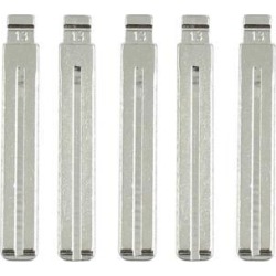 Uncut Insert Emergency Remote Key Blank Blade Replacement for Toyota 5pcs