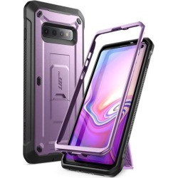 SUPCASE Galaxy S10 Case, Heavy Duty Holster & Kickstand Case Without Built-in Screen Protector for Samsung Galaxy S10 (2019 Release), Unicorn Beetle