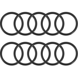 O-Rings Nitrile Rubber 18mm x 22mm x 2mm Seal Rings Sealing Gasket 10pcs
