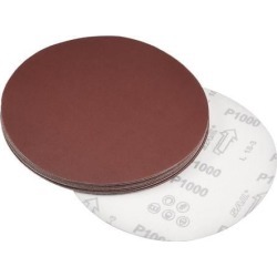 8-inch Hook and Loop Sanding Discs, 1000-Grits Aluminum Oxide Flocking Sandpaper for Random Orbital Sander 15pcs