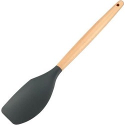 Flexible Spatula Kitchen Utensil Silicone Cooking Utensils Wood Handle Gadgets for Nonstick Cookware. Kitchen Accessories, Serving Utensils