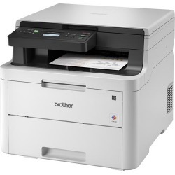 Brother HL-L3290CDW Compact Digital Color All-in-One Printer Providing Laser Printer Quality Results with Convenient Flatbed Copy & Scan, Wireless.