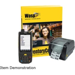 Wasp 633808391348 Inventory Software + HC1 Mobile Computer/Barcode Scanner + WPL305 Barcode Printer