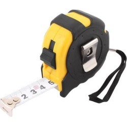 3.5M Plastic Shell Retractable Ruler Thumb Lock Measure Tape Measuring Tool