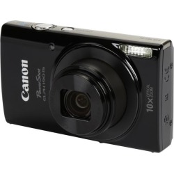 Canon PowerShot ELPH 190 IS Digital Camera - Black