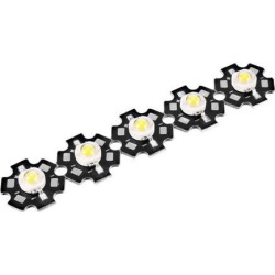 280-350mA 1W LED Chip Bulb COB Light Beads Warm White Super Bright High Power for Floodlight 5pcs