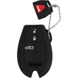 Black 3 Button Car Auto Remote Key Case Holder Shell Cover for Dodge