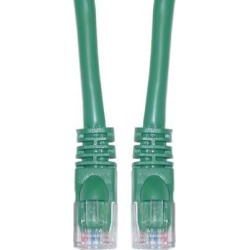 Offex Cat6 Ethernet Patch Cable, Snagless/Molded Boot, 10 foot - Green