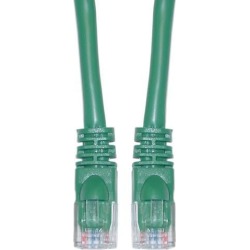 CableWholesale 10X8-05107 Cat6 Green Ethernet Patch Cable Snagless Molded Boot 7 foot