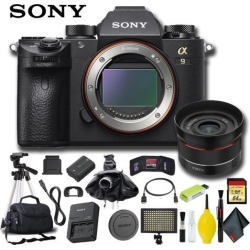 Sony Alpha a9 Mirrorless Digital Camera Plus Bundle
